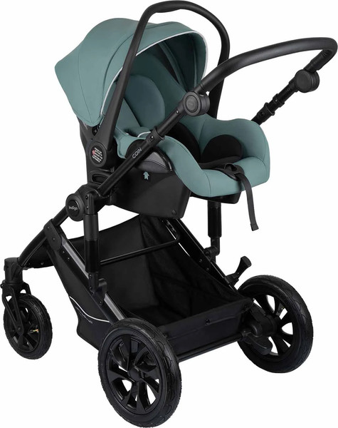 Изображение товара Детская универсальная коляска INDIGO Coin 3 в 1 (зеленый)