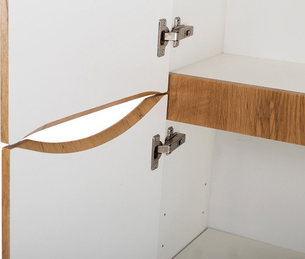 Изображение товара Шкаф для ванной BelBagno Подвесной Fly-Marino-1500-2A-SC-RR-P-L