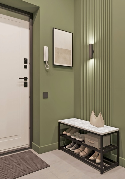 Изображение товара Полка для обуви Allerd 2 Rion 83x43 / 1010210200 (черный муар/энигма)