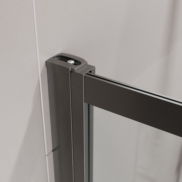 Изображение товара Стеклянная шторка для ванны Cezares SLIDER-FIX-VF-11-90/150-C-GM