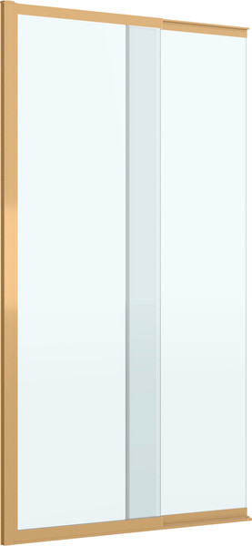 Изображение товара Стеклянная шторка для ванны Cezares SLIDER-FIX-VF-11-90/150-C-BORO