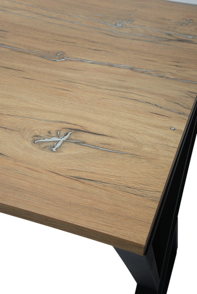 Изображение товара Полка для обуви Allerd 2 Rion 83x43 / 1010210600 (черный муар/дуб нокс)