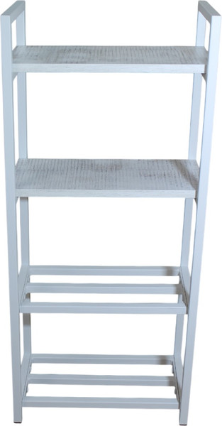 Изображение товара Полка для обуви Allerd 2+2 Rion 25x103 / 1030110200 (белый муар/энигма)