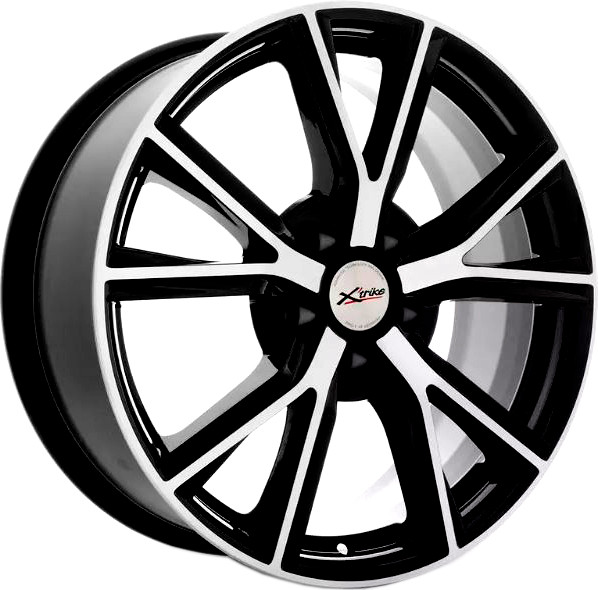Изображение товара Литой диск X'trike X-122 18x7.5" 5x108мм DIA 54.1мм ET 38мм BK/FP