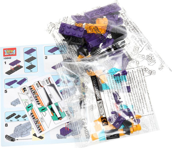 Изображение товара Конструктор Город мастеров Road Racing / 15042-CY (66эл)