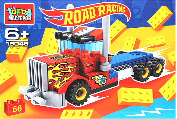 Изображение товара Конструктор Город мастеров Road Racing / 15046-CY (66эл)