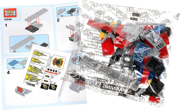 Изображение товара Конструктор Город мастеров Road Racing / 15046-CY (66эл)