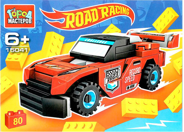 Изображение товара Конструктор Город мастеров Road Racing / 15041-CY (80эл)
