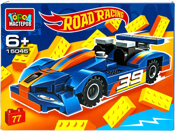 Изображение товара Конструктор Город мастеров Road Racing / 15045-CY (77эл)