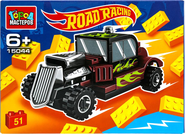 Изображение товара Конструктор Город мастеров Road Racing / 15044-CY (51эл)