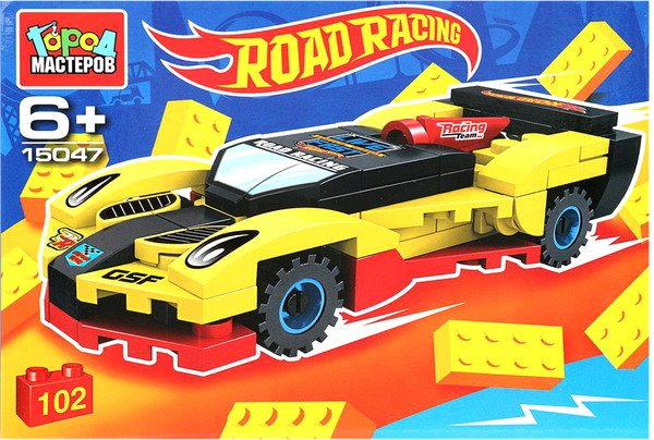 Изображение товара Конструктор Город мастеров Road Racing / 15047-CY (102эл)