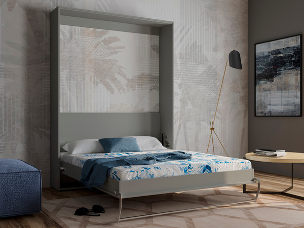 Изображение товара Шкаф-кровать трансформер Макс Стайл Smart Egger 160x200x18 (серый асфальт U732 ST9)