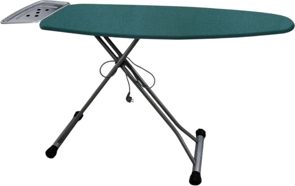 Изображение товара Чехол для гладильной доски Comfort Alumin Group С подложкой 110x33см (лен/мятно-бирюзовый)