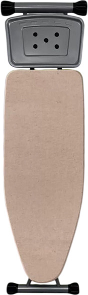 Изображение товара Чехол для гладильной доски Comfort Alumin Group С подложкой 110x33см (лен/пыльная роза)