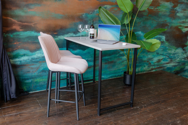 Изображение товара Барный стол Notta Дилан Лофт 120x60x90 (бетон)