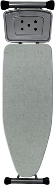 Изображение товара Чехол для гладильной доски Comfort Alumin Group С подложкой 120x42см (лен/речной песок)