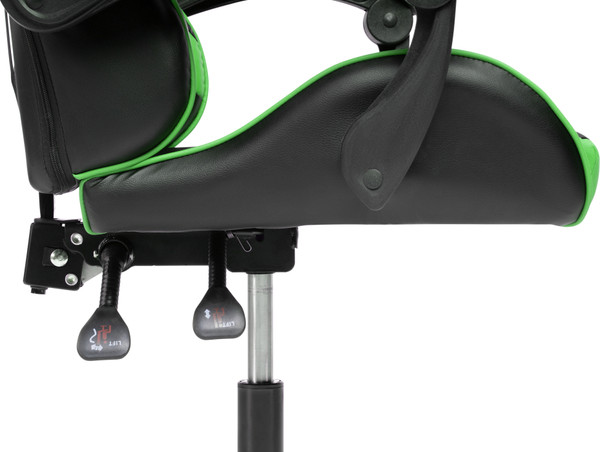 Изображение товара Кресло геймерское Woodville Rodas (черный/зеленый)