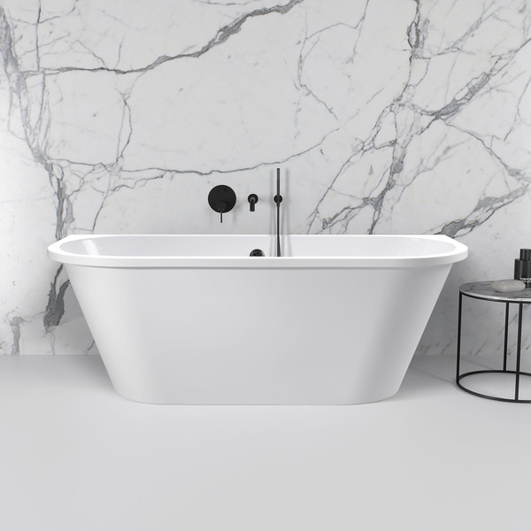 Изображение товара Ванна из искусственного мрамора Belux Лондон ВЛН 170х70 (18, белый матовый)