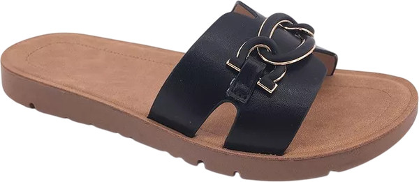 Изображение товара Тапочки домашние Arya Женские Chain / 8680943248138 (р.40, черный)