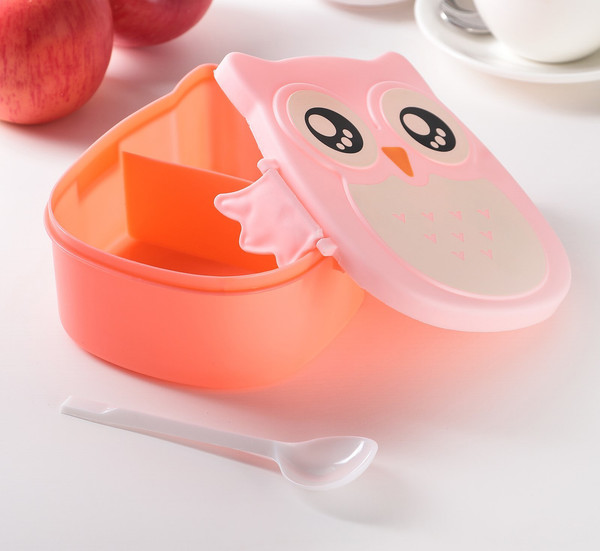 Изображение товара Набор для ланча Sima-Land Совушка / 3622298 (розовый)