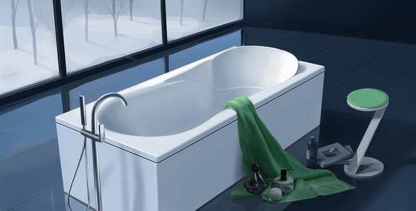 Изображение товара Ванна из искусственного мрамора Belux Элит ВЭ-1700 (18, белый матовый)