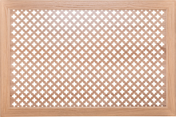 Изображение товара Экран для радиатора Стильный Дом De Luxe Готико 90х60см (дуб скандинавский)