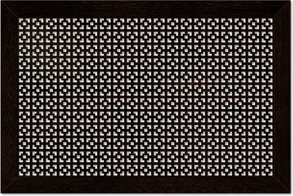 Изображение товара Экран для радиатора Стильный Дом De Luxe Дамаско 90х60см (венге)