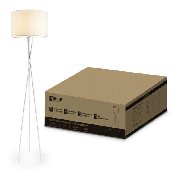 Изображение товара Торшер INhome ТНО 04-Е27-NW 230В / 4690612059563