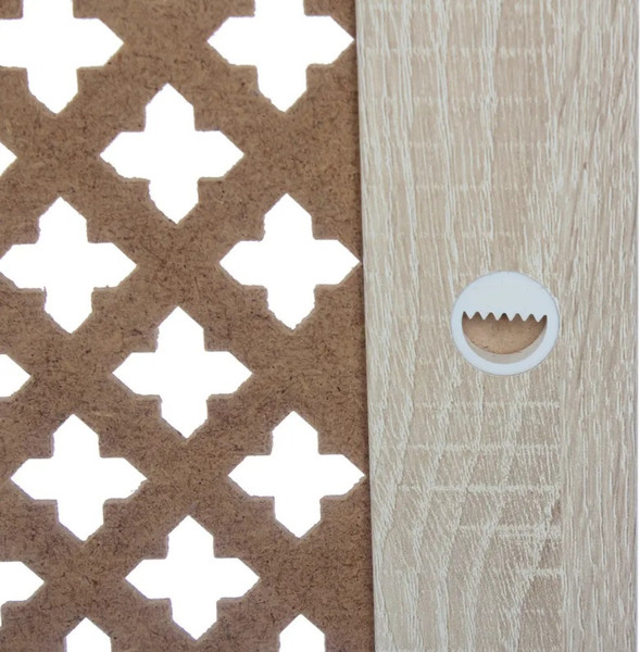 Изображение товара Экран для радиатора Стильный Дом Готико 90х60см (сонома)