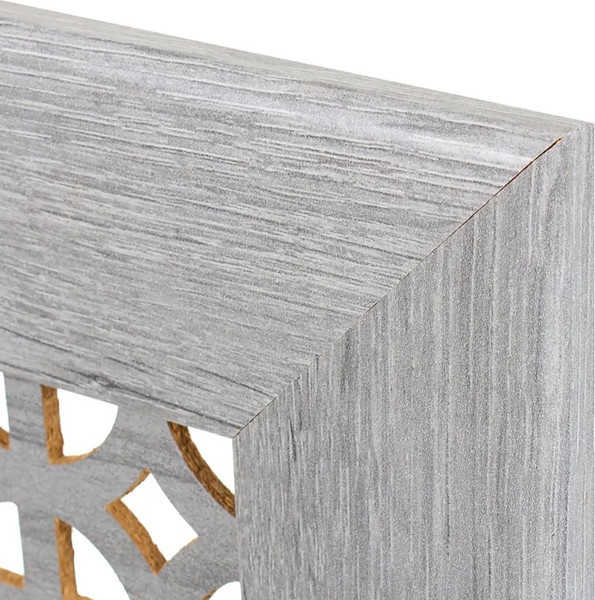 Изображение товара Экран для радиатора Стильный Дом Сусанна 60х60см (дуб серый)