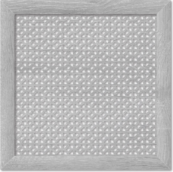 Изображение товара Экран для радиатора Стильный Дом Сусанна 60х60см (дуб серый)