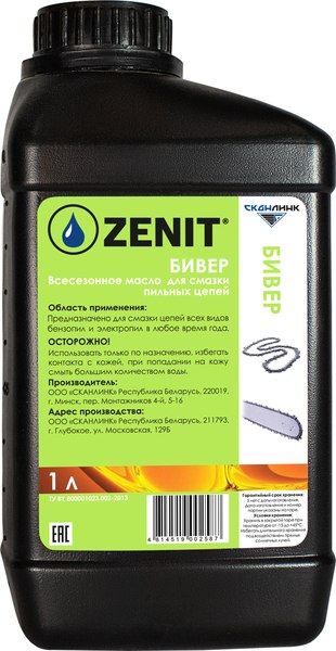 Изображение товара Масло техническое Zenit Бивер / 21632111 (1л)