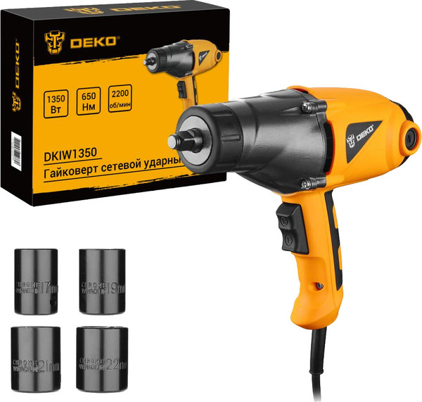 Изображение товара Гайковерт Deko DKIW1350 / 083-1081