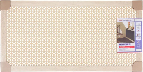 Изображение товара Экран для радиатора Стильный Дом Сусанна 120х60см (сонома)