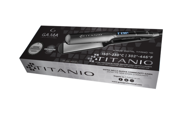 Изображение товара Выпрямитель для волос GA.MA X-Wide Digital PTC 4D Titanio (GI3036)