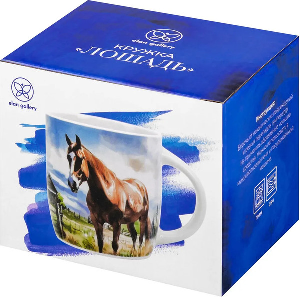 Изображение товара Кружка Elan Gallery Лошадь / 230260