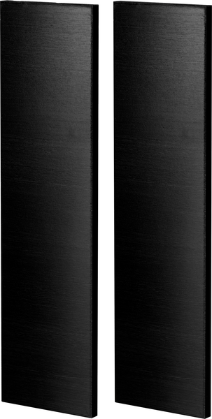 Изображение товара Комплект боковин для экрана радиатора Стильный Дом De Luxe универсальные (черный)