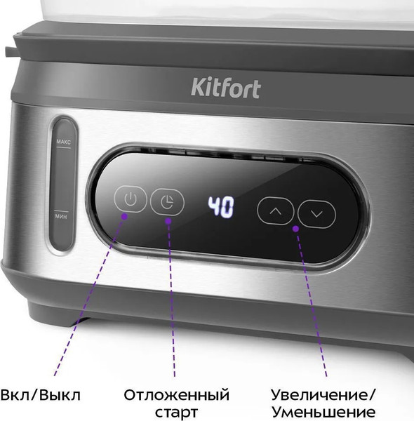 Изображение товара Пароварка стационарная Kitfort КТ-6280