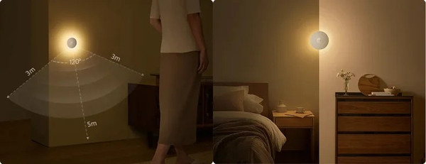 Изображение товара Ночник Xiaomi Night Light 3 с датчиком движения BHR8978GL / 9290041697