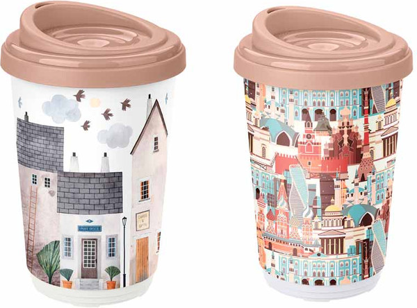 Изображение товара Многоразовый стакан Phibo 43323333255 (темно-бежевый)