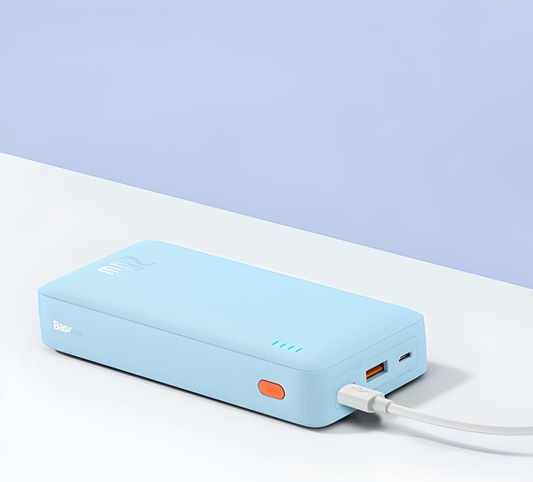 Изображение товара Портативное зарядное устройство Baseus Airpow 10000mAh / P10022801313-00 (голубой)