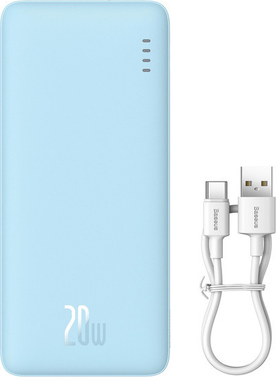 Изображение товара Портативное зарядное устройство Baseus Airpow 10000mAh / P10022801313-00 (голубой)