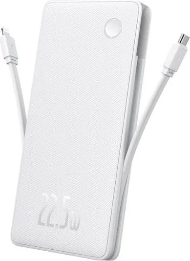 Изображение товара Портативное зарядное устройство Baseus Airpow Lite 10000mAh / P10067501213-00 (белый)