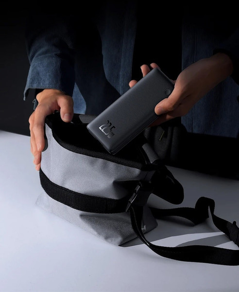 Изображение товара Портативное зарядное устройство Baseus Airpow Lite 10000mAh / P10067501213-00 (белый)