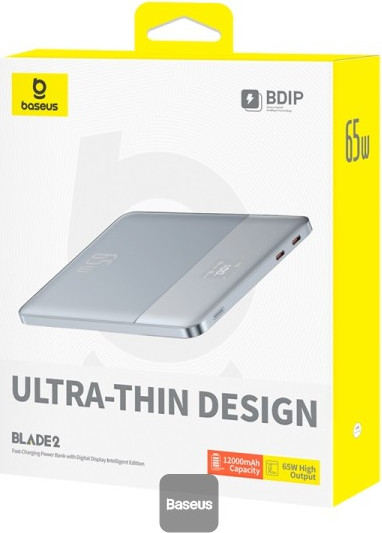 Изображение товара Портативное зарядное устройство Baseus Blade2 / P10063801S13-00 (серебристый)