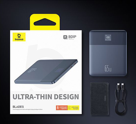 Изображение товара Портативное зарядное устройство Baseus Blade 2 Intelligent Edition / P10063800322-00 (синий)