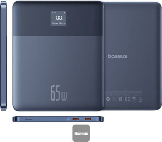 Изображение товара Портативное зарядное устройство Baseus Blade 2 Intelligent Edition / P10063800322-00 (синий)