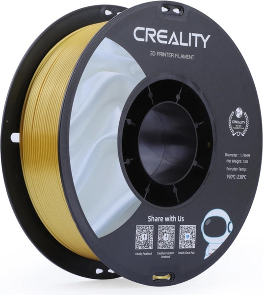 Изображение товара Пластик для 3D-печати Creality Hyper PLA 1.75мм / 3301010415 (1кг, золото)