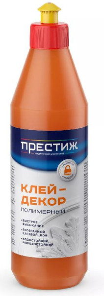 Изображение товара Клей ПРЕСТИЖ Декор Полимерный (500мл)