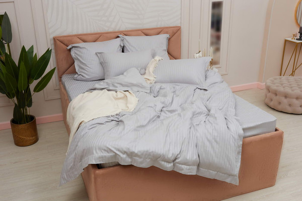 Изображение товара Комплект постельного белья Sofi de Marko Моне 1.6 / 1.6-СС-М-05 (серый)